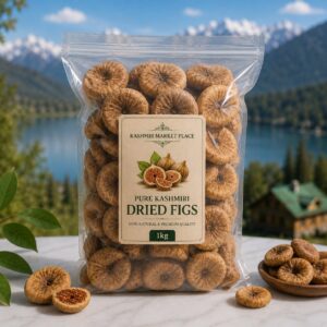 Pure Kashmiri Dried Figs (Anjeer),(1KG)